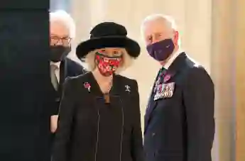 Prince Charles And Camilla Visit German War Memorial