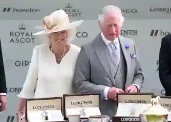 Prince Charles Assists Wife Duchess Camilla At 2021 Royal Ascot
