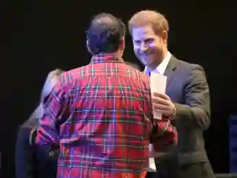 Prince Harry at the Travalyst event in Edinburgh.