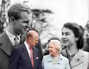 El Príncipe Felipe y la Reina Isabel II