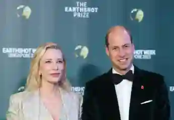 Prince William and Cate Blanchett