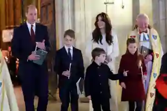 Prince William, Princess Kate and their children