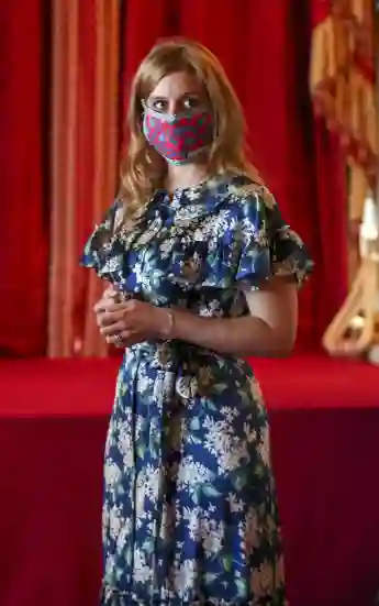 Princess Beatrice Visits Her Wedding Dress At Windsor Castle