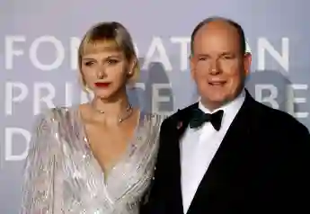 Princess Charlene Of Monaco Stuns In Daring Sequin Gown At Monte-Carlo Gala