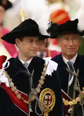 El príncipe Eduardo y el príncipe Carlos