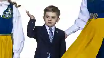 Prince Oscar of Sweden at the Swedish National Day 2022