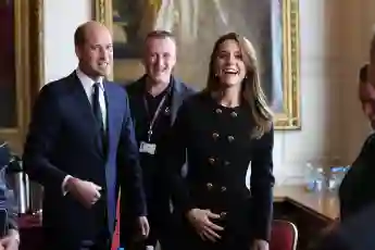 Prince William and Duchess Kate at Windsor Guildhall