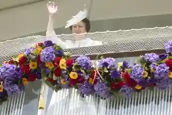 Princess Anne at the Epsom Derby on June 4, 2022