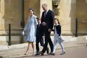 Prince William, Duchess Kate and their children