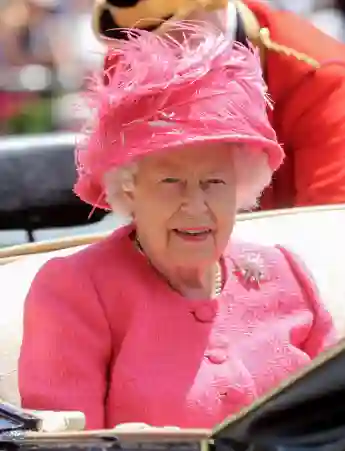 Queen Elizabeth II arrives on day four of Royal Ascot at Ascot Racecourse on June 21, 2019 in Ascot, England