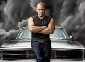 Vin Diesel en un póster de 'Rápidos y furiosos 9'