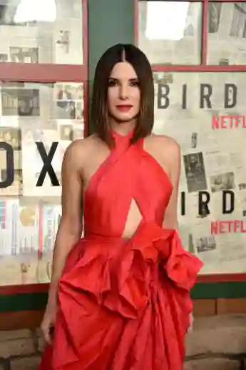 Sandra Bullock at the "New York Special Screening" of the Netflix film "Bird Box".