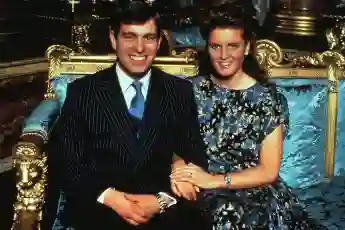 El príncipe Andrés y Sarah Ferguson