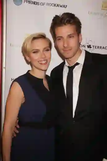 Scarlett Johansson and Hunter Johansson.