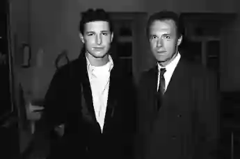 Stephan Beckenbauer and Franz Beckenbauer