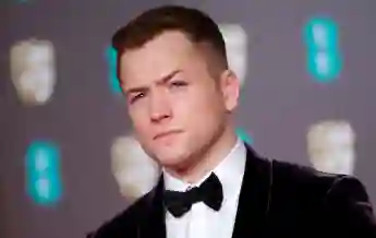 Does Taron Egerton have a girlfriend and children?
