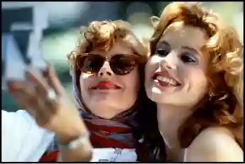 Susan Sarandon and Geena Davis