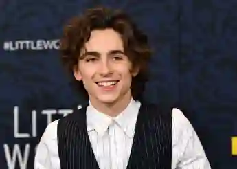 Timothée Chalamet attends the 'Little Women' World Premiere on December 7, 2019.