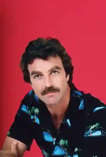 Tom Selleck as "Thomas Magnum" in 'Magnum, P.I.'