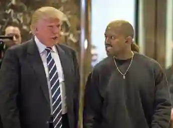 Donald Trump and Kanye West