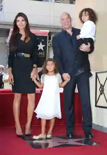 Vin Diesel, Paloma Jiménez y sus hijos