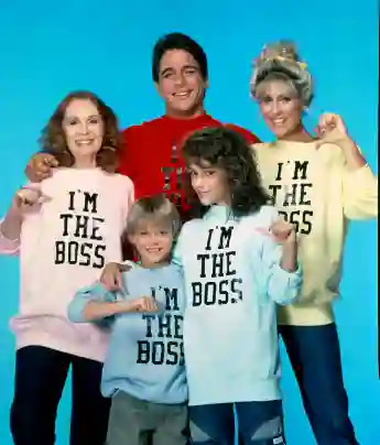 The 'Who's The Boss?' cast in 1984.