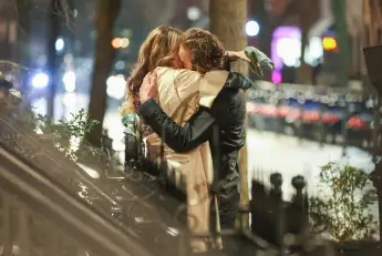 And Just Like That season 2 Aiden Carrie kissing photos Sarah Jessica Parker Instagram