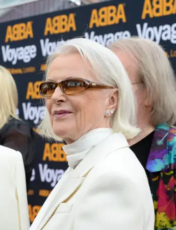 Anni-Frid Lyngstad from ABBA in 2022