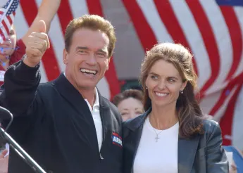 Arnold Schwarzenegger and Maria Shriver