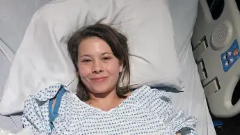 Bindi Irwin in the hospital