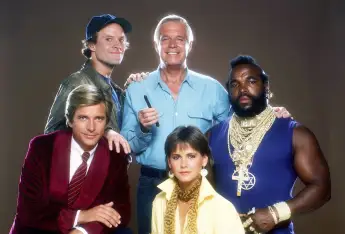 Cast of The A Team Then and now actors stars actresses 2021 2022 where are they TV show series Mr. T George Peppard