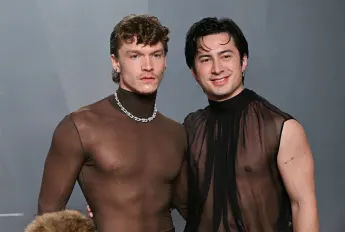 Connor Storrie and Hudson Williams