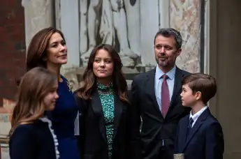 Crown Princess Mary of Denmark, Crown Prince Frederik, Prince Vincent, Princess Josephine, Princess Isabella