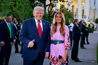 Donald Trump and Melania Trump
