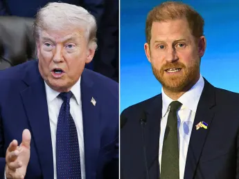 Donald Trump and Prince Harry