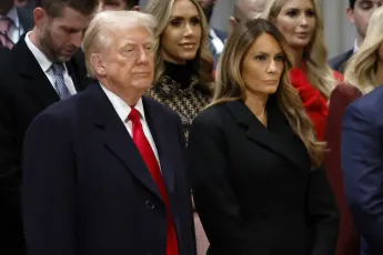 donald trump melania trump service speech