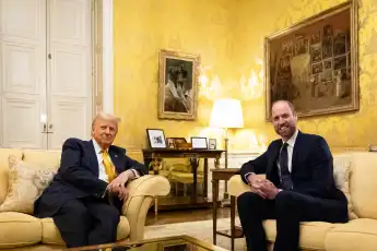 donald trump prince william meeting today