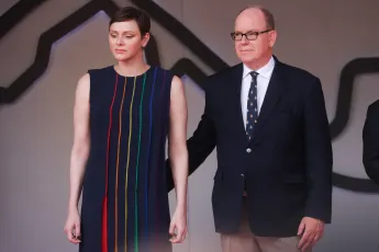 Prince Albert and Princess Charlène