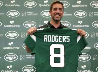 New York Jets Introduce Quarterback Aaron Rodgers