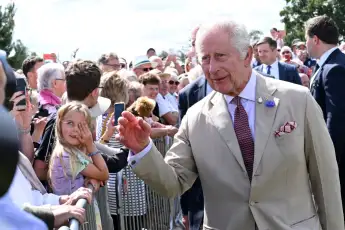 King Charles III And Queen Camilla Visit Sandringham Flower Show