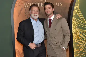 Arnold Schwarzenegger and Patrick Schwarzenegger