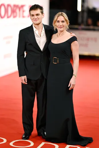 Kate Winslet with her son Joe