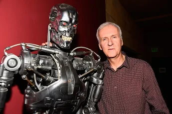 American Cinematheque 30th Anniversary Screening Of "The Terminator" James Cameron & Gale Anne Hurd