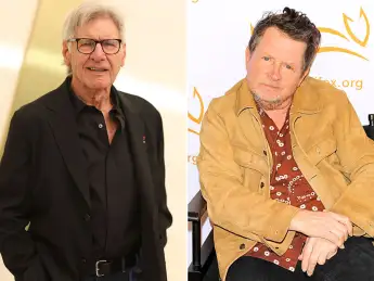 Harrison Ford and Michael J. Fox