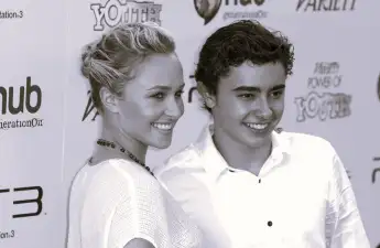 Hayden Panettiere and her brother Jansen