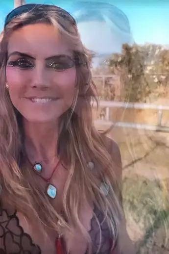 heidi klum coachella hot sexy