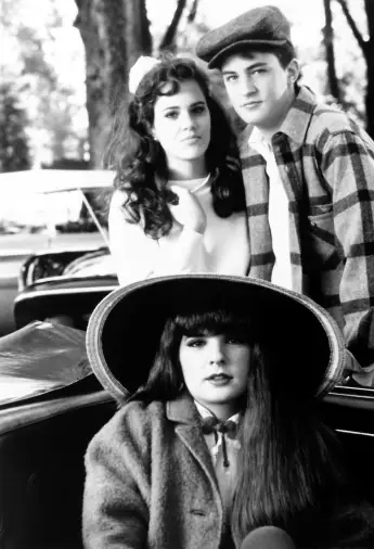 Ione Skye, Matthew Perry and Louanne 1988