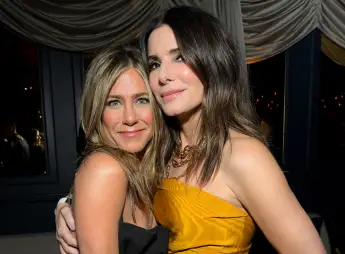 Jennifer Aniston and Sandra Bullock
