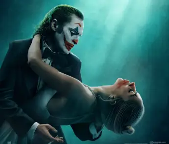 Joaquin Phoenix and Lady Gaga in 'Joker: Folie à Deux'