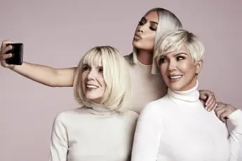 Kim Kardashian, Kris Jenner and MJ Campbell